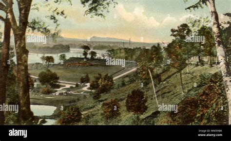 Connecticut River Springfield 1906 Stock Photo Alamy