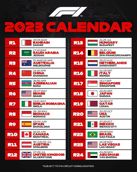 Calendrier Grand Prix Formule 1 2023 Get Calendrier 2023 Update