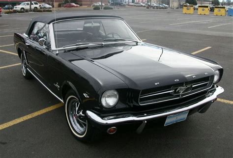 Raven Black 1964 Ford Mustang Convertible Photo