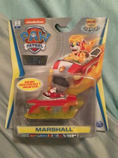 Paw Patrol Nickelodeon True Metal Mighty Charged Up “ Marshall” 1200