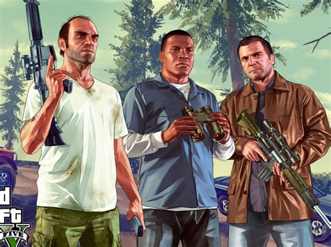 Grand Theft Auto 5 Game Wallpaper Wallpaper Download