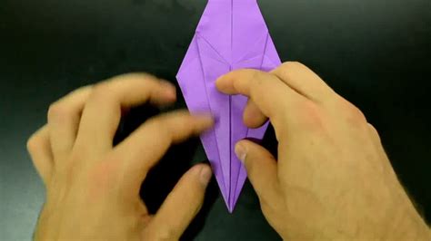 Origami Tsuru Instruções Em Português Br Youtube
