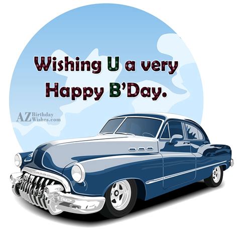 Birthday Wishes With Car Page 2