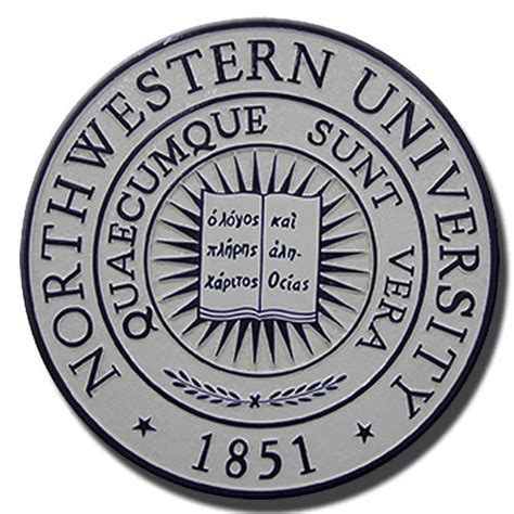 Northwestern University Wooden Seals And Logo Emblems