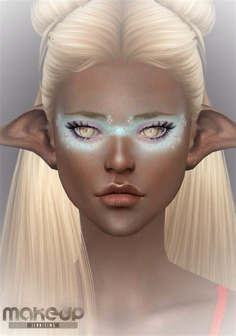 Jennisims Downloads Sims 4makeup Eyeshadow Carnival Golden Mardi Gras