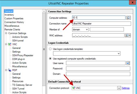 How To Configure A Registered Computer To Connect Via Ultravnc Repeater