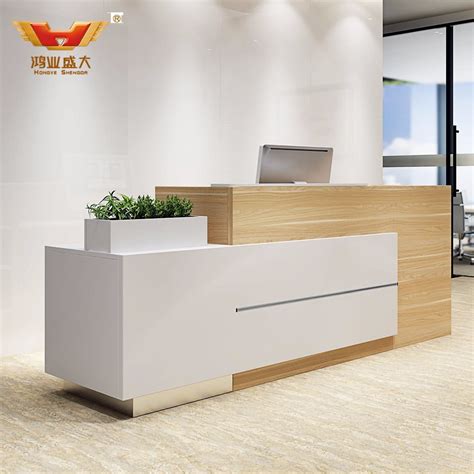 Modern Company Lobby Use Functional Solid Wood Office Furniture