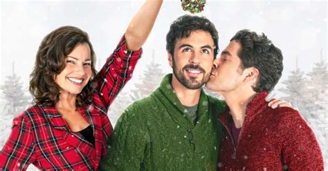 ‘the christmas setup meet real life gay couple ben lewis and blake lee who star in lifetime s