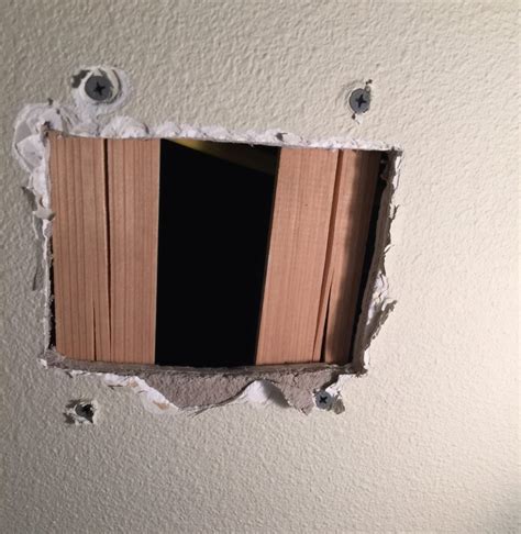 How to repair hole in plaster ceiling. How To: Patch Plaster | The Craftsman Blog