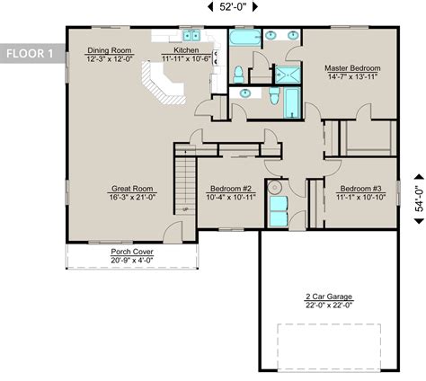 Lexar Homes Energy Efficient Custom Home Builder Floor Plans House