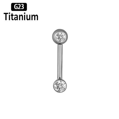 G Titanium Crystal Zircon Vertical Hood Lip Rings For Women Sexy