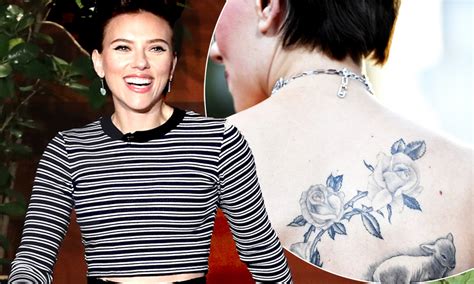 Scarlett Johansson Tattoos Torso Artist And World Artist News