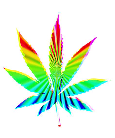 Cannabis Rainbow Design 118 Digital Art By Kaylin Watchorn