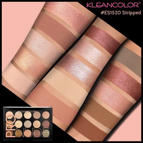 Paleta De Sombras Pro Nude Kleancolor