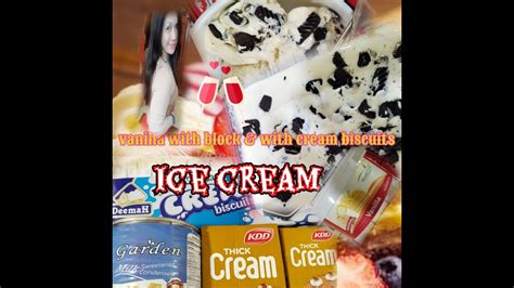 gawa tayo mga mommy ng ice cream with biscuits youtube