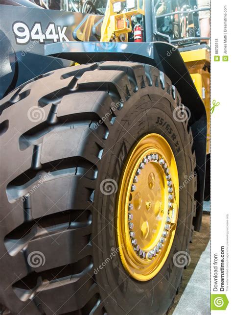 Heavy Equipment Tire Editorial Stock Photo Image Of Aggregates