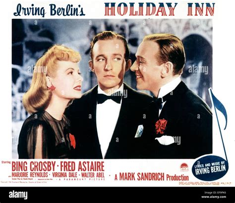 Marjorie Reynolds Bing Crosby Fred Astaire Poster Holiday Inn 1942