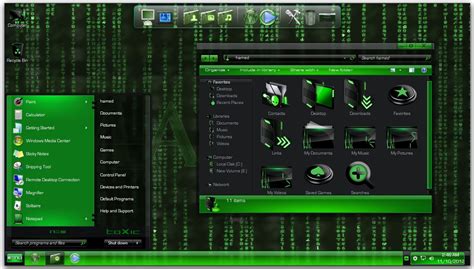 The Matrix Theme For Windows 7 Keripik Citul
