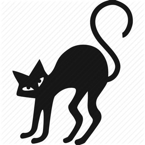 Animal Black Cat Cat Halloween Pet Icon