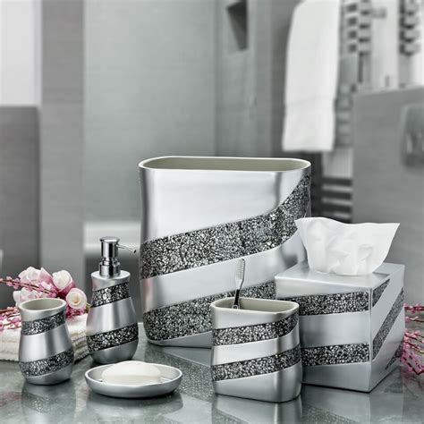 If you have any questions about your purchase or any other product for sale, our customer service representatives are available to help. House of Hampton Silver Mosaic 6 Piece Bathroom ...
