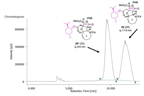Chiral Hplc Profiles For The Separation Of Menthyl Ester Diastereomers