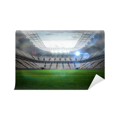 Maybe you would like to learn more about one of these? Large football stadium with lights Wall Mural • Pixers ...