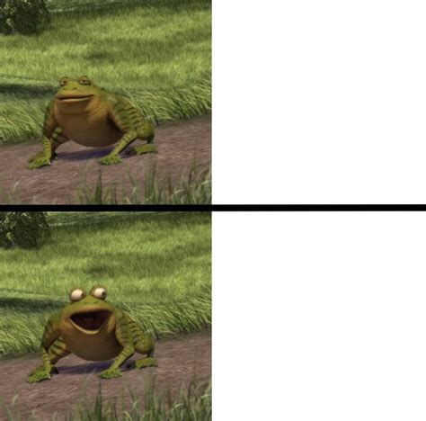 Shrek Frog Blank Template Imgflip