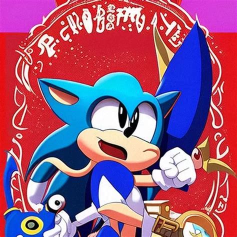 Ai Art Generator Sonic The Hedgehog Anime Created By Artists Naoto