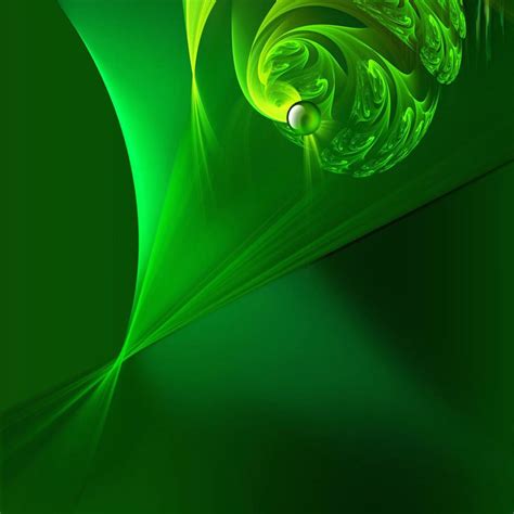 Green Liquid Abstract Art Ipad Air Wallpapers Free Download