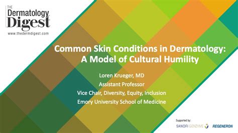 Common Skin Conditions In Dermatology A Model Of Cultural Humility