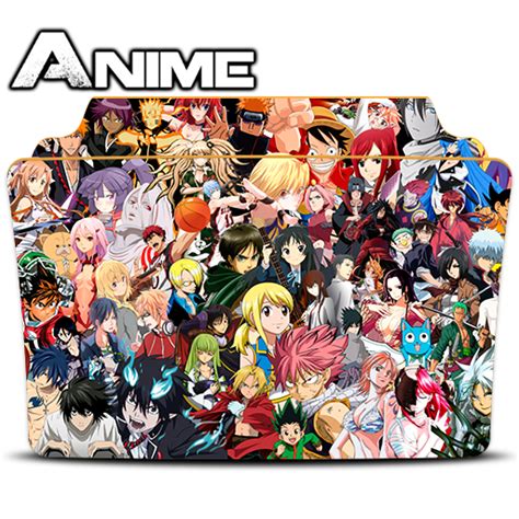 Anime Icon Folder On Foldericons Deviantart