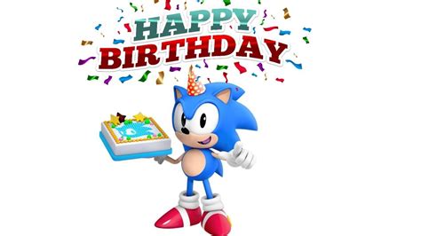 Happy Birthday Sonic The Hedgehog Youtube