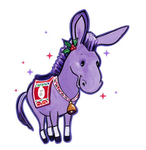 Donkey clipart nativity donkey, Donkey nativity donkey Transparent FREE for download on ...