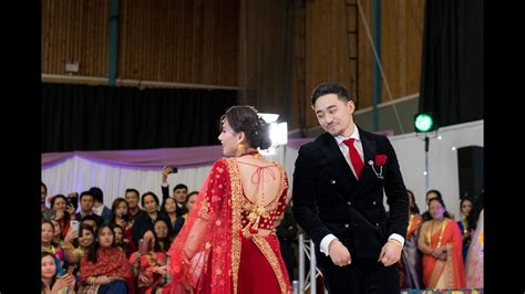 nepali bride and groom wedding dance rajeev weds preetika uk youtube