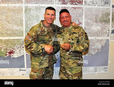 Sergeant Major Of The Army Visits The Prng The Adjutant General Of