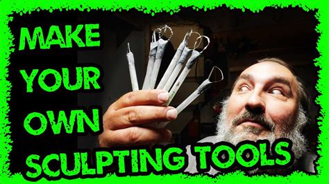 Make Your Own Sculpting Tools Youtube