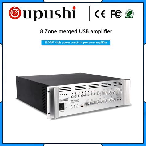 Usb Ap W Professional Amplifier And Power Amplifier With Usb