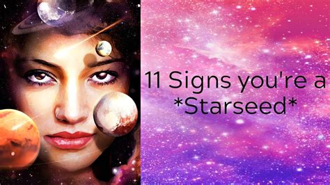 11 Signs Youre A Starseed Youtube