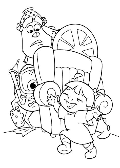 Monsters inc colouring pictures to print pusat hobi. Monster Inc cartoon coloring pages for kids, printable ...