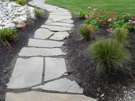 Flagstone Pathway Sublime Garden Design Landscape Design Serving