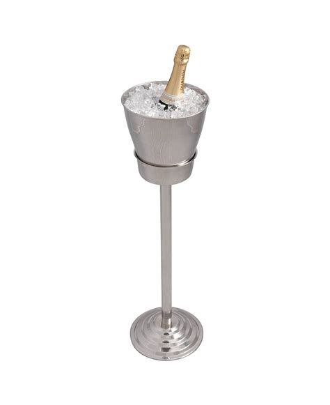 Classique Winechampagne Bucket And Stand Glasslines