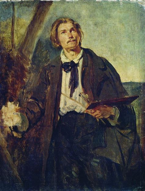 Portrait Of Painter Alexander Popov 2 Bilder Gemälde Und Ölgemälde