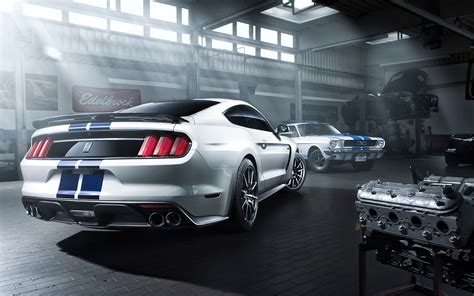Download Wallpapers Ford Mustang Gt350r 2021 Sports Cars Rear View
