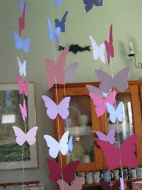 Diy Butterfly Decoration