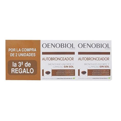 Comprar Oenobiol Autobronzeador 3x30 Capsulas Triplo E Outros Produtos