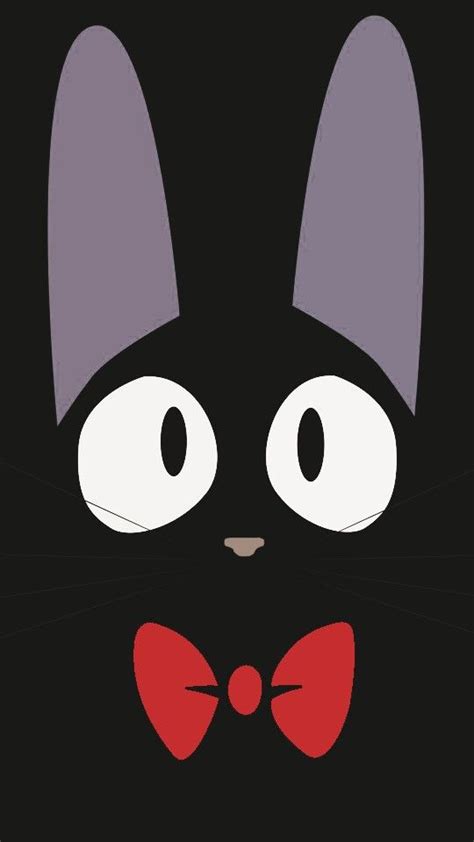Jiji Black Cat Wallpaper From Kikis Delivery Service Studio Ghibli