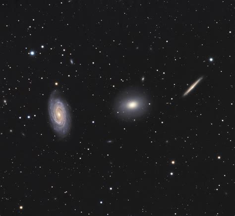 Webb Deep Sky Society Galaxy Of The Month Draco Triplet