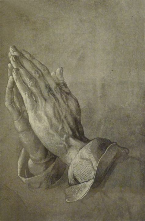 Durer Praying Hands Circa 1508 Albrecht Durer Wood Carving Art