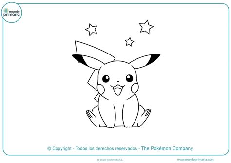 Dibujos De Pokémon Para Colorear【fáciles De Imprimir】