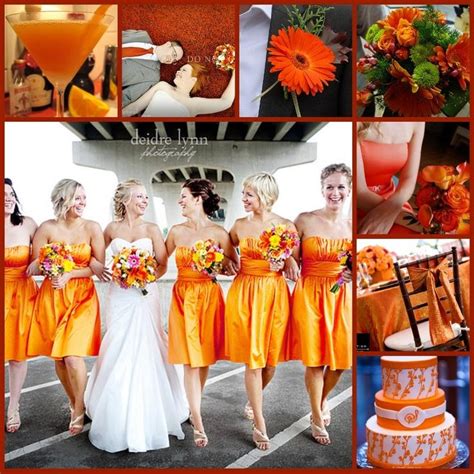 Orange Wedding Orange Wedding Theme 2098082 Weddbook